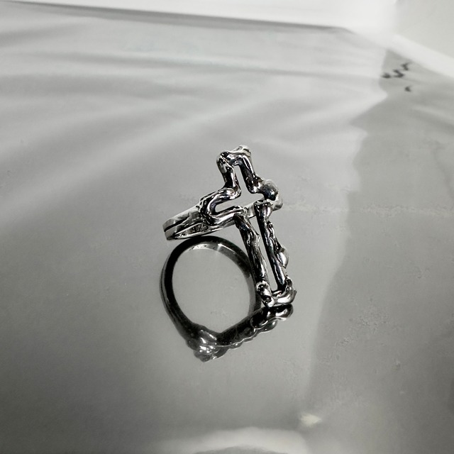OPEN CROSS RING / オープンクロスリング