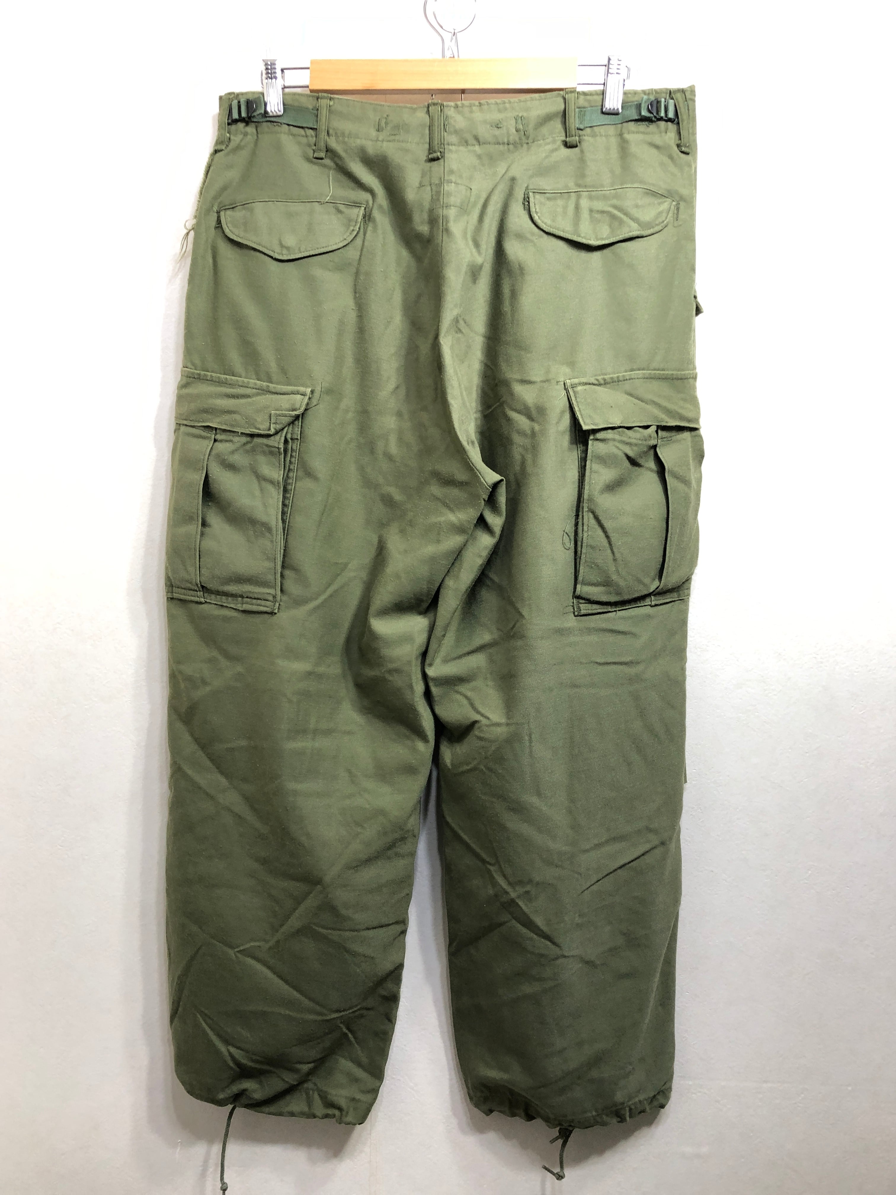 070832● US.ARMY 70s DSA100-74-C-1106 カーゴ パンツ M M-65 WINFIELD MFG Trousers  8415-782-2953