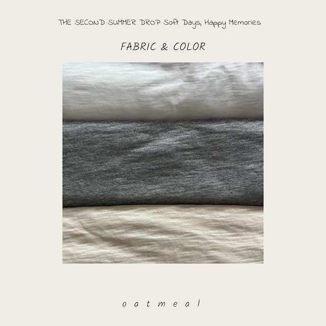 〘予約〙oatmeal / Mane set
