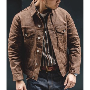 Canvas Wrinkled Jacket【G1056】