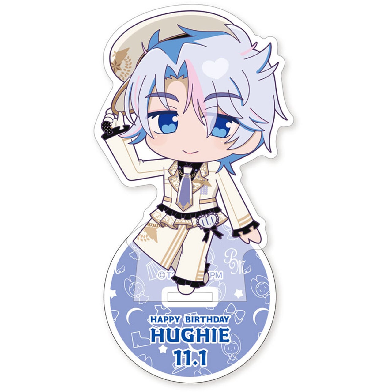 ザ・ハピプリベストテン 缶バッジ アサヒ WITH 8個セット ザ・ハピプリ