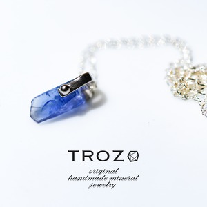 【010 Necklace Fest 2026】 タンザナイト 鉱物原石 シルバー925 ネックレス 天然石 アクセサリー (No.3785)