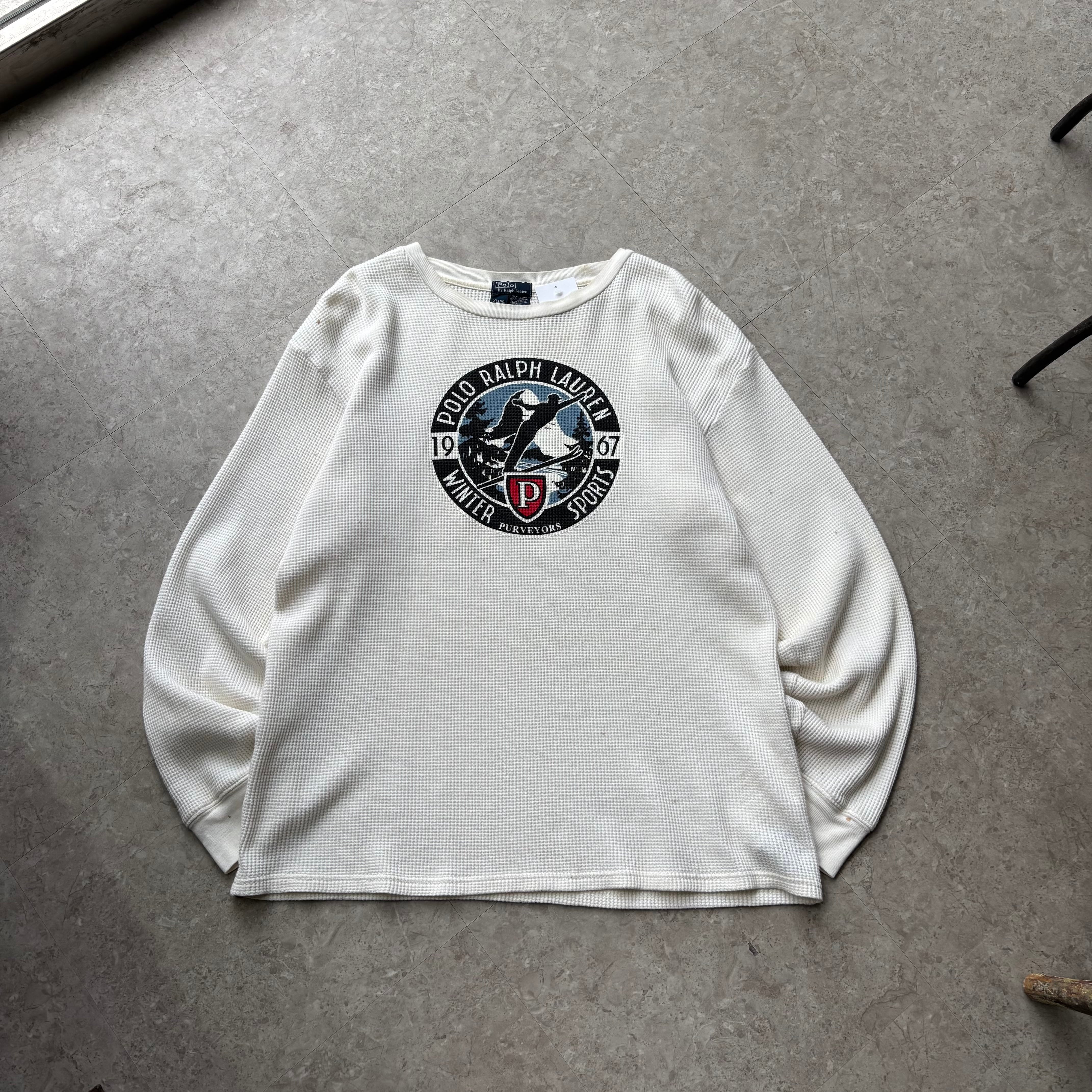 Polo by Ralph Lauren "PURVEYORS" thermal L/S T-shirt【仙台店】