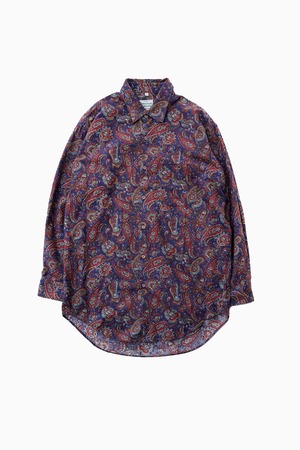 イタリア製 UNITED COLORS OF BENETTON PAISLEY L/S SHIRT