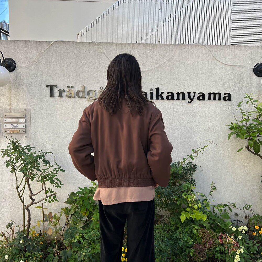 Vintage Rayon Gabardine Drizzler Jacket Gabardine [1950s-] Vintage