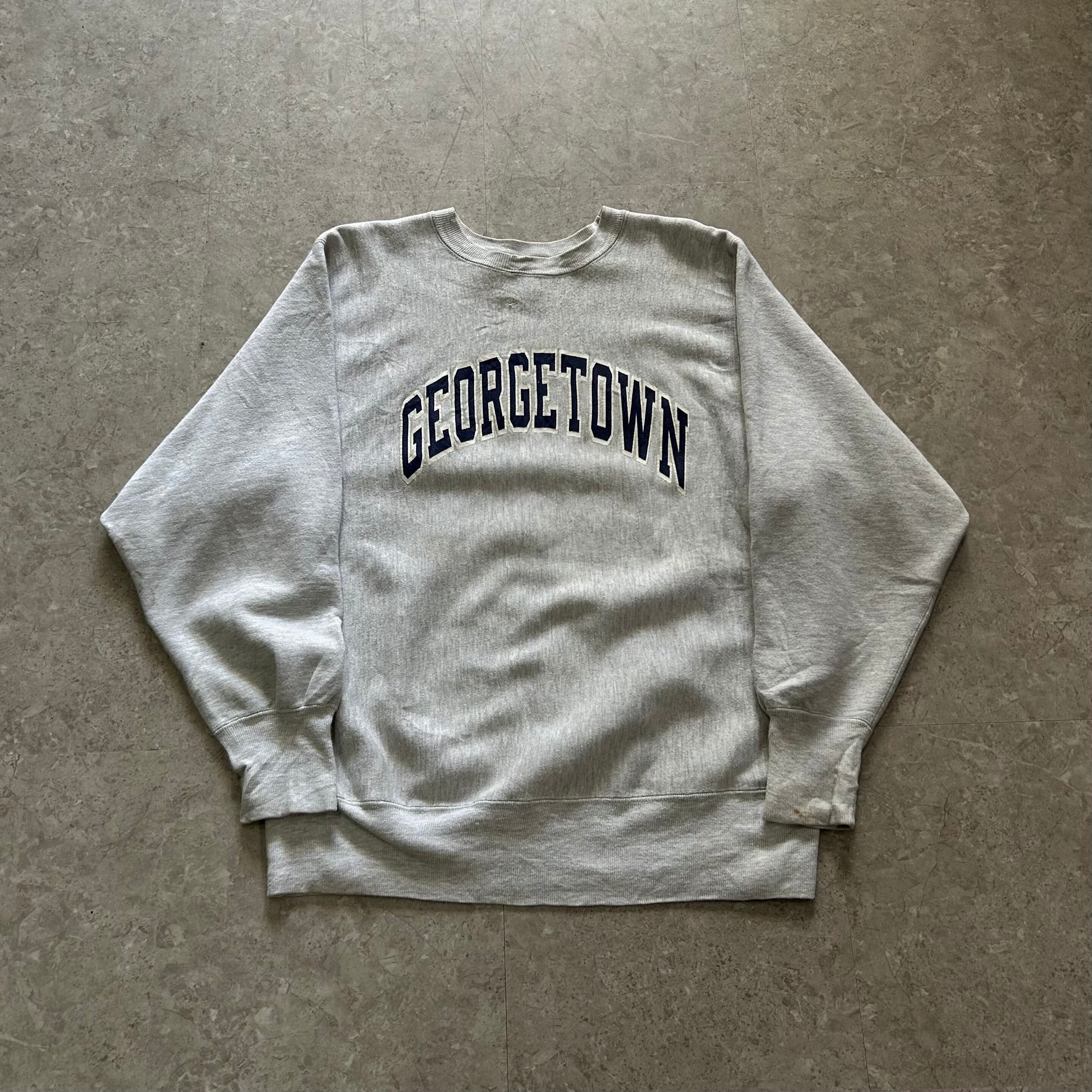 90s Champion reverse weave "GEORGETOWN" sweat【仙台店】