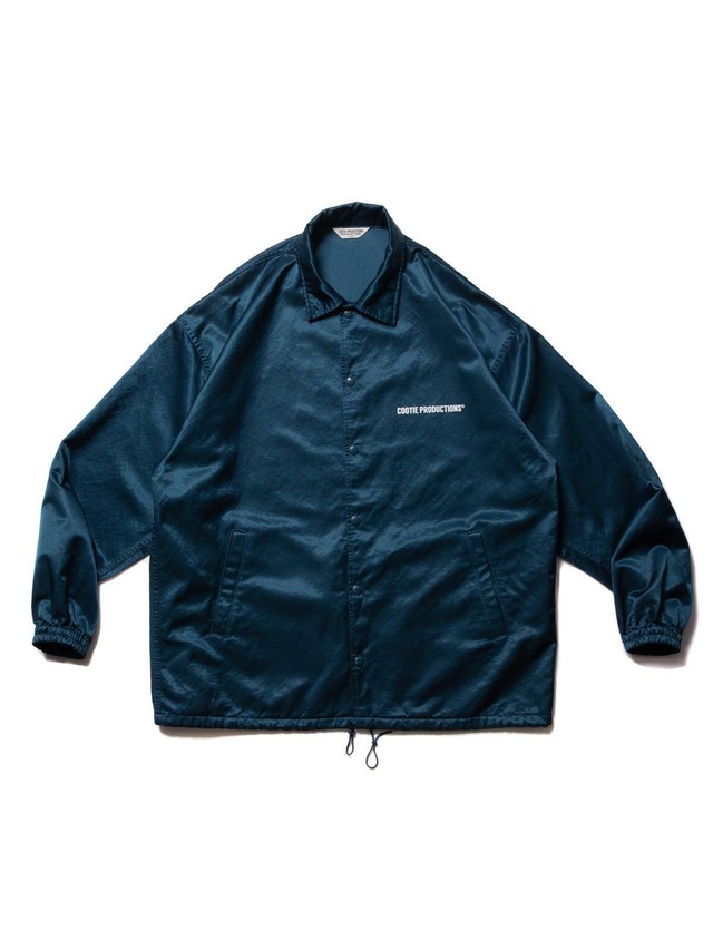 C/R Satin Coach Jacket - Blue -
