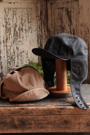BLACK SIGN/ブラックサイン　Paraffin Weather Aviator Cap　BSFC-22902