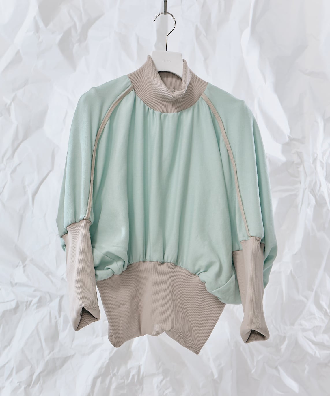 特別企画記念 ¥42,900→¥22,000 アムンゼンツイルワッシャープルオーバーブラウス ミント
