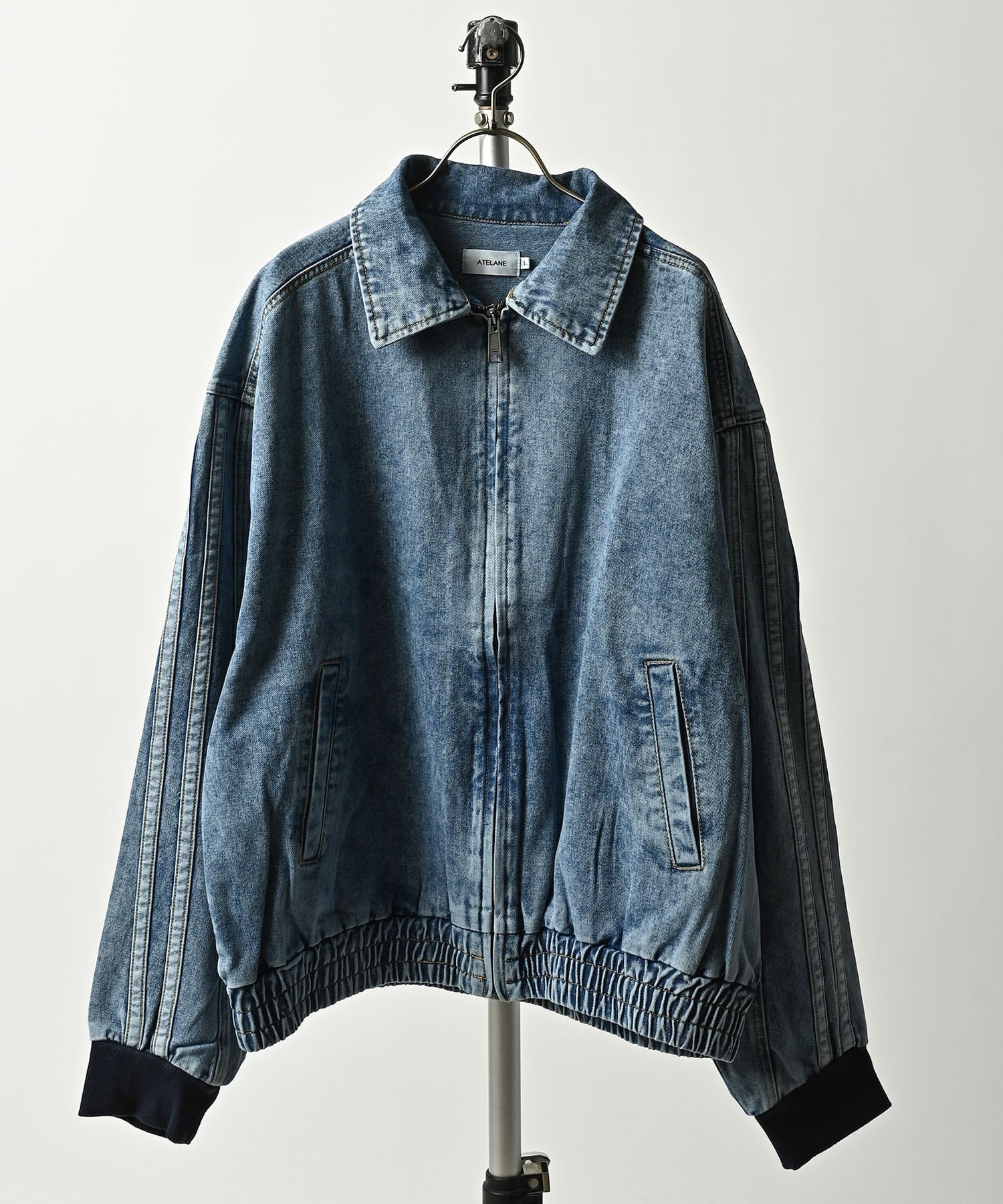 ATELANE 11.5oz denim line jacket (BLU) 25A-23080