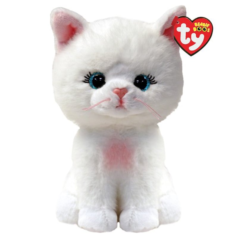 R*o様 Ty バディー　ぬいぐるみ ピーチー　白猫 猫雑貨の店ねこぴち