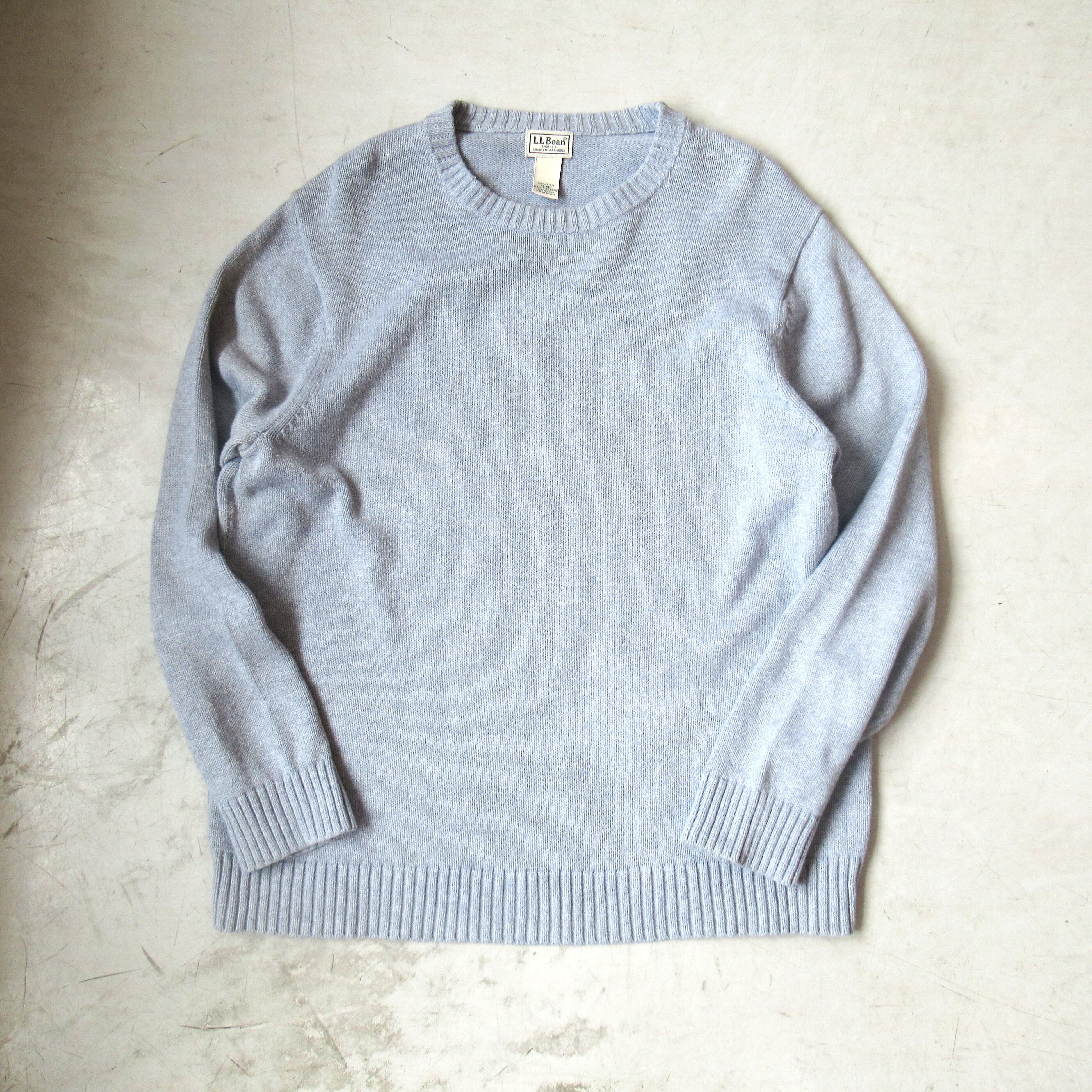 【vintage】00s LL Bean  RaggWool sweater