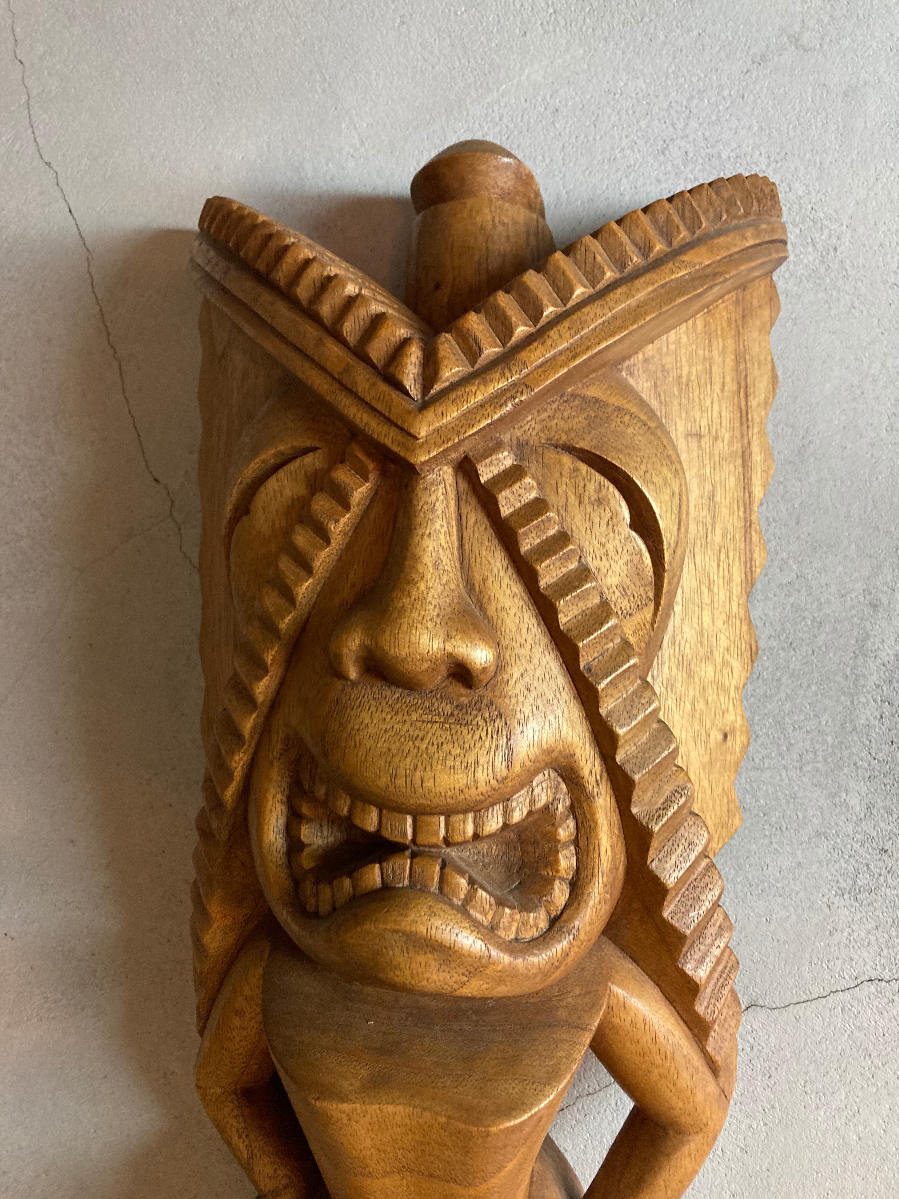 VINTAGE HAWAIIAN TIKI  (beady antiques)