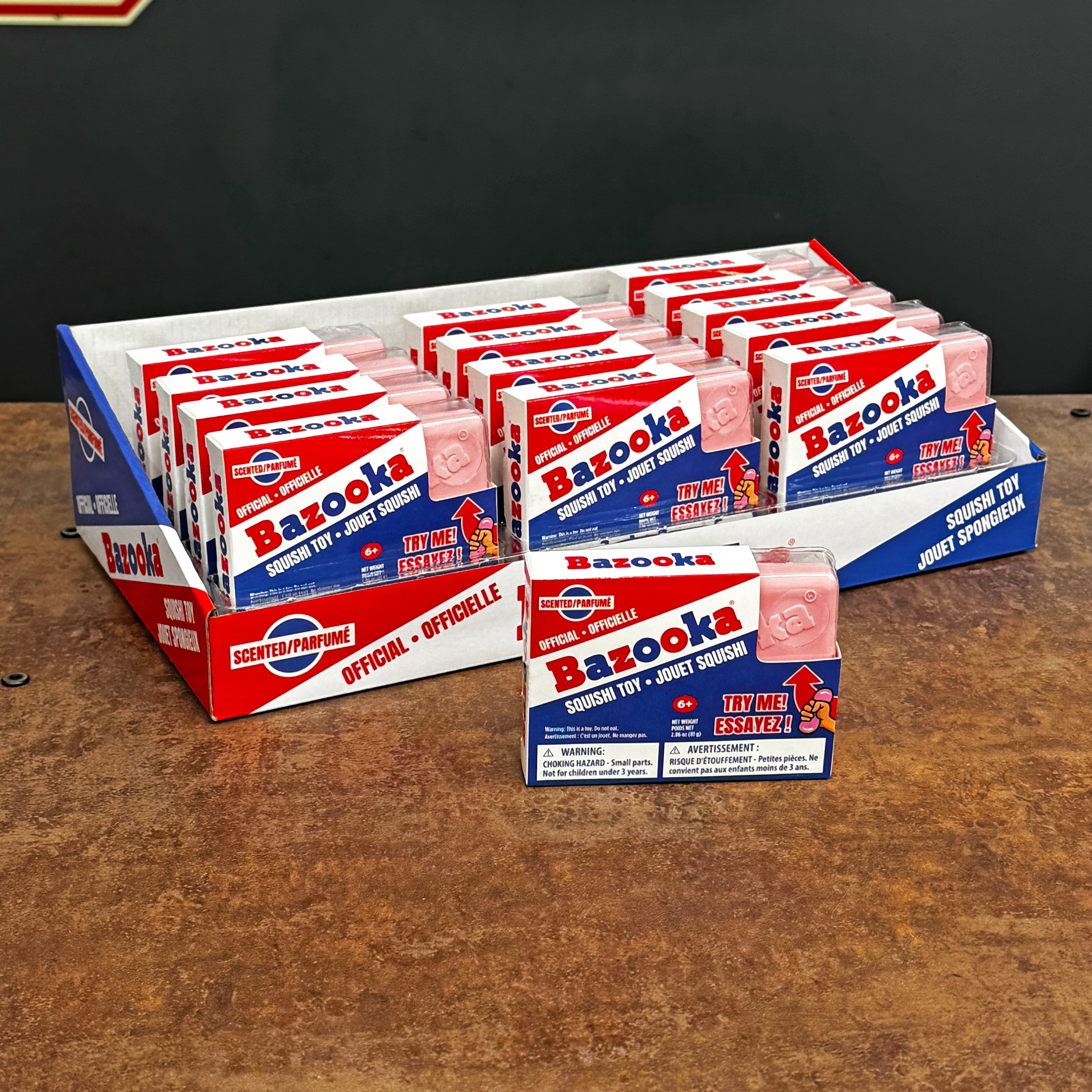 「BAZOOKA BUBBLE GUM」SQUISHI