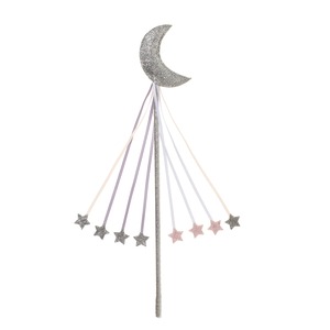 W230S:Moon and Stars Wand-SILVER