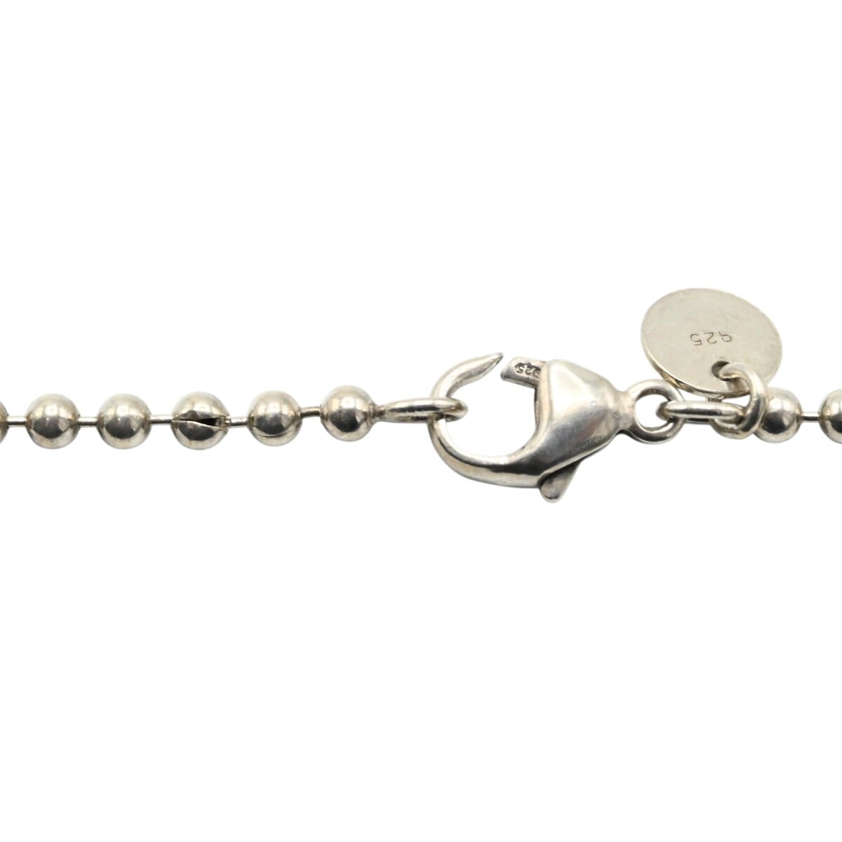 TIFFANY&Co. ティファニー ボールチェーン SV925 ロングネックレス