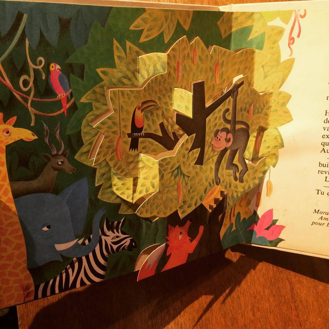 チェコのしかけ絵本（グスタフ・セダ）「Fables De La Fontaine: Pop-up Book／J. Pavlin、Gustav Seda」 - 画像3