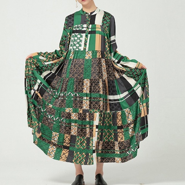 Full pattern dress　　　1-1124