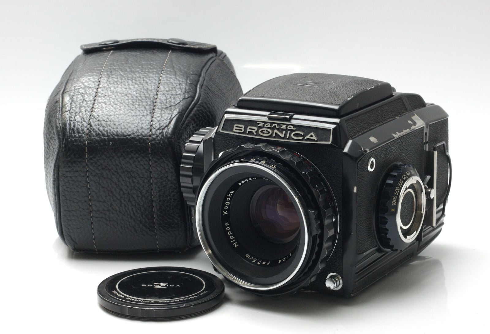 ZENZA BRONICA ゼンザブロニカ S2 後期 ブラック + Nikon NIKKOR-P