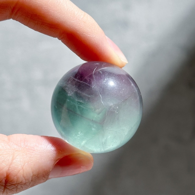 レインボーフローライト スフィア（丸玉）45◇ Rainbow Fluorite Sphere◇ 天然石・パワーストーン