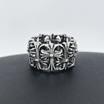 ヘビーデューティ クロス リング シルバー925