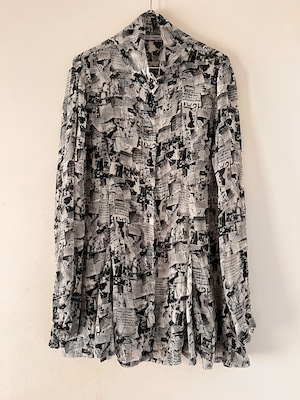 エレガントなブラウス