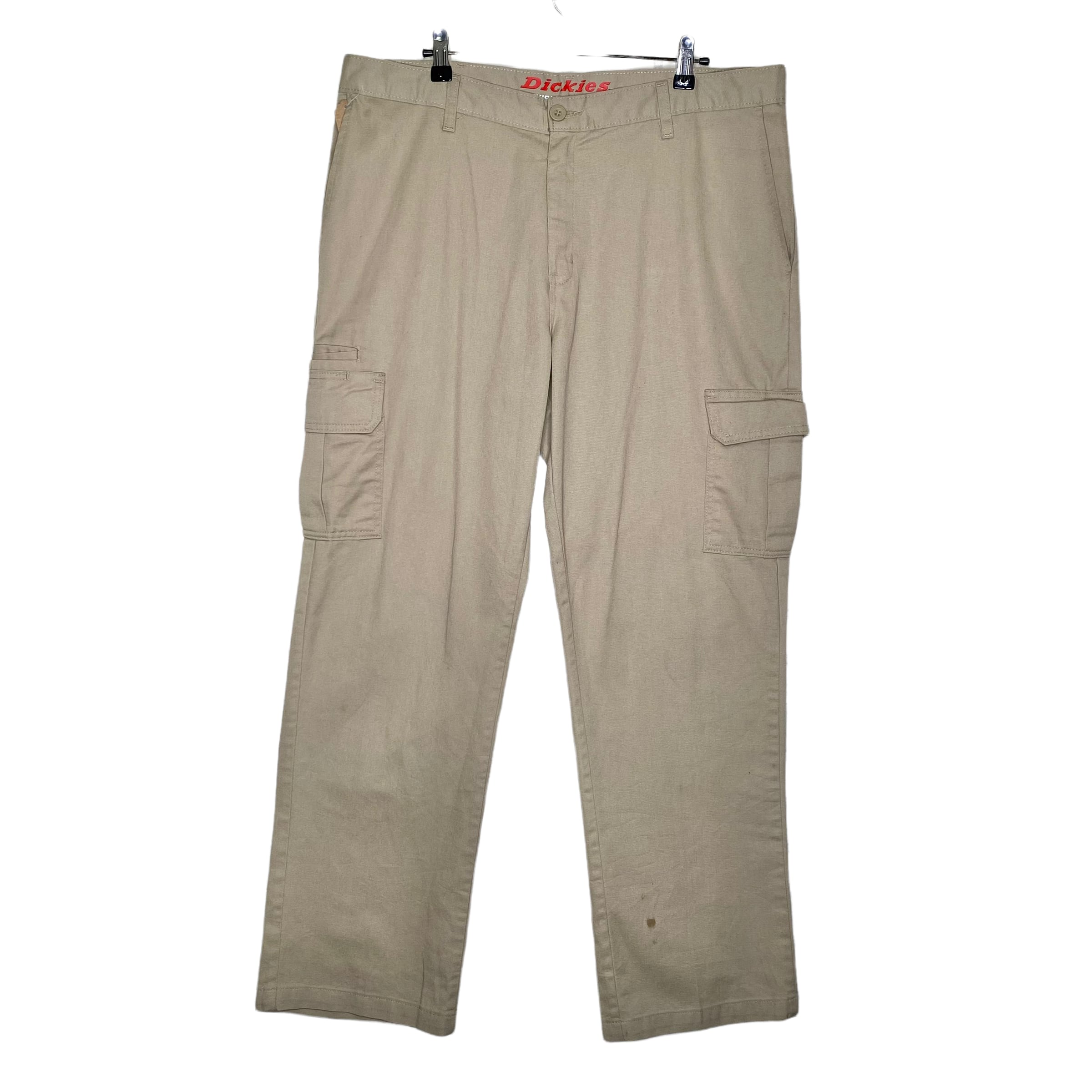 ディッキーズDICKIES595カーゴパンツワークベージュ36x32ヴィンテージ