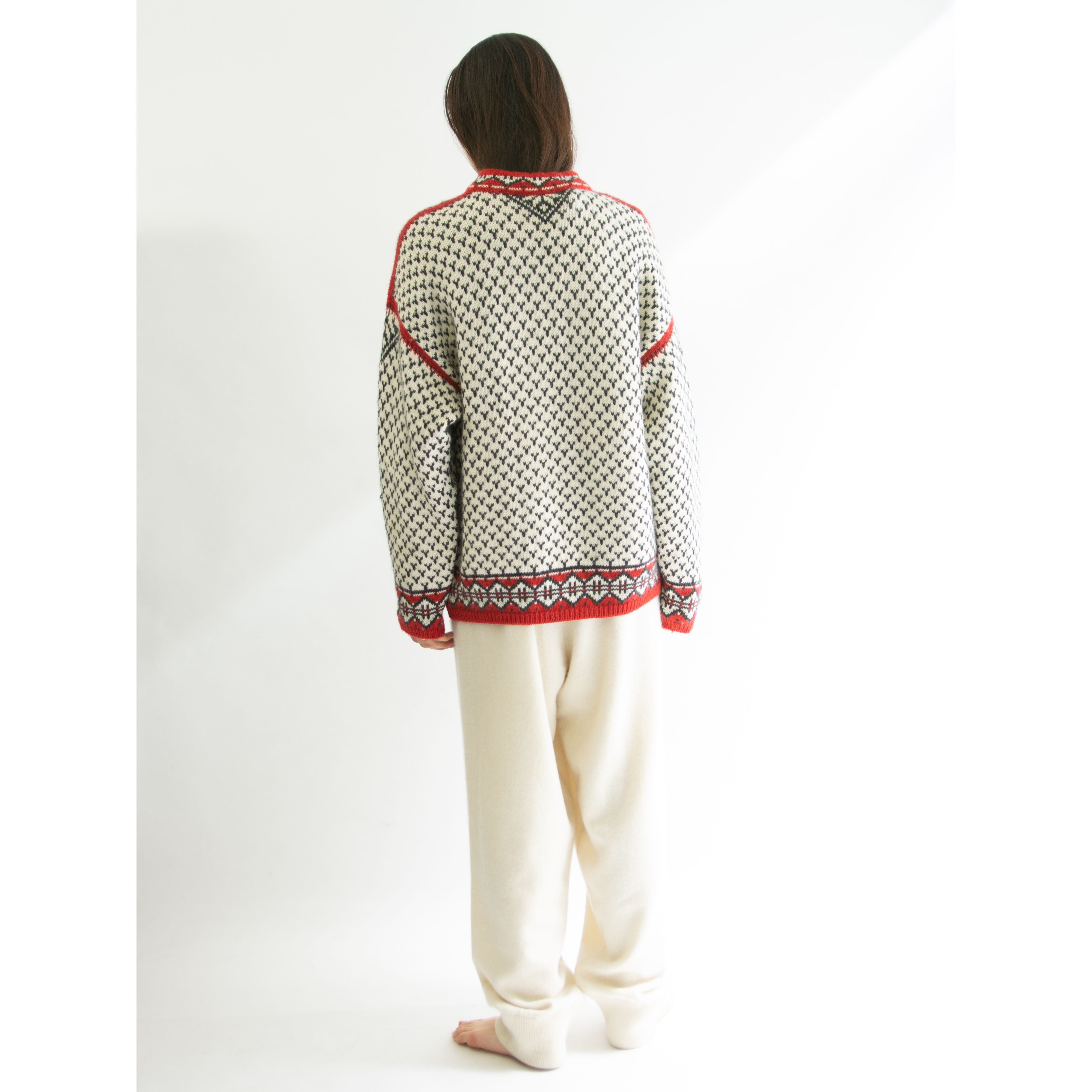 DALE OF NORWAY】Made in Norway 100% wool Nordic sweater（ダーレ