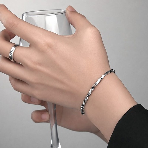 予約 シンプルチェーンネックレス ブレスレット メンズ レディース シルバー ステンレス プレート 45cm 50cm 55cm 60cm 韓国風 モード 17cm 19cm 21cm 別売り y12132