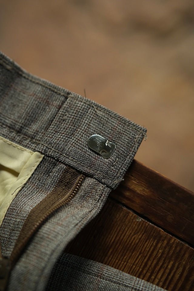 Utah/80-90's "LEVI'S" ACTION SLACKS/check