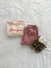 韓国子供服 / Atomeme / 26Autumn / Crepe Corduroy Pants / 秋服 *S~XL*