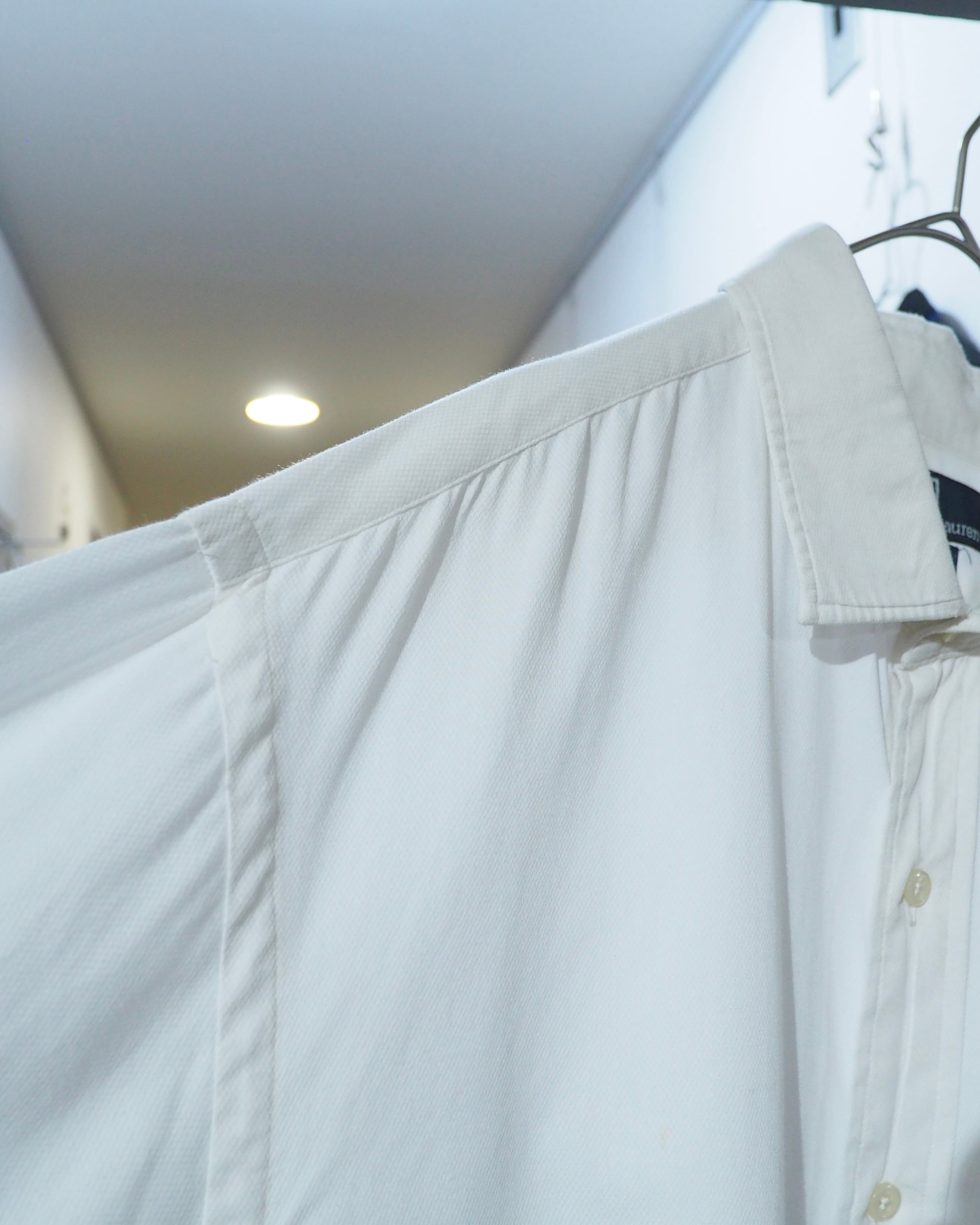 " POLO RALPH LAUREN - White pony " Embroidery vintage loose White Dress shirt