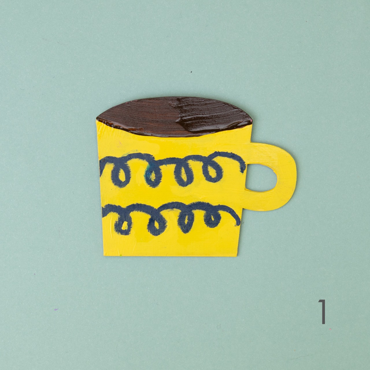 < あきやまりか > 木製パネル作品 - 13