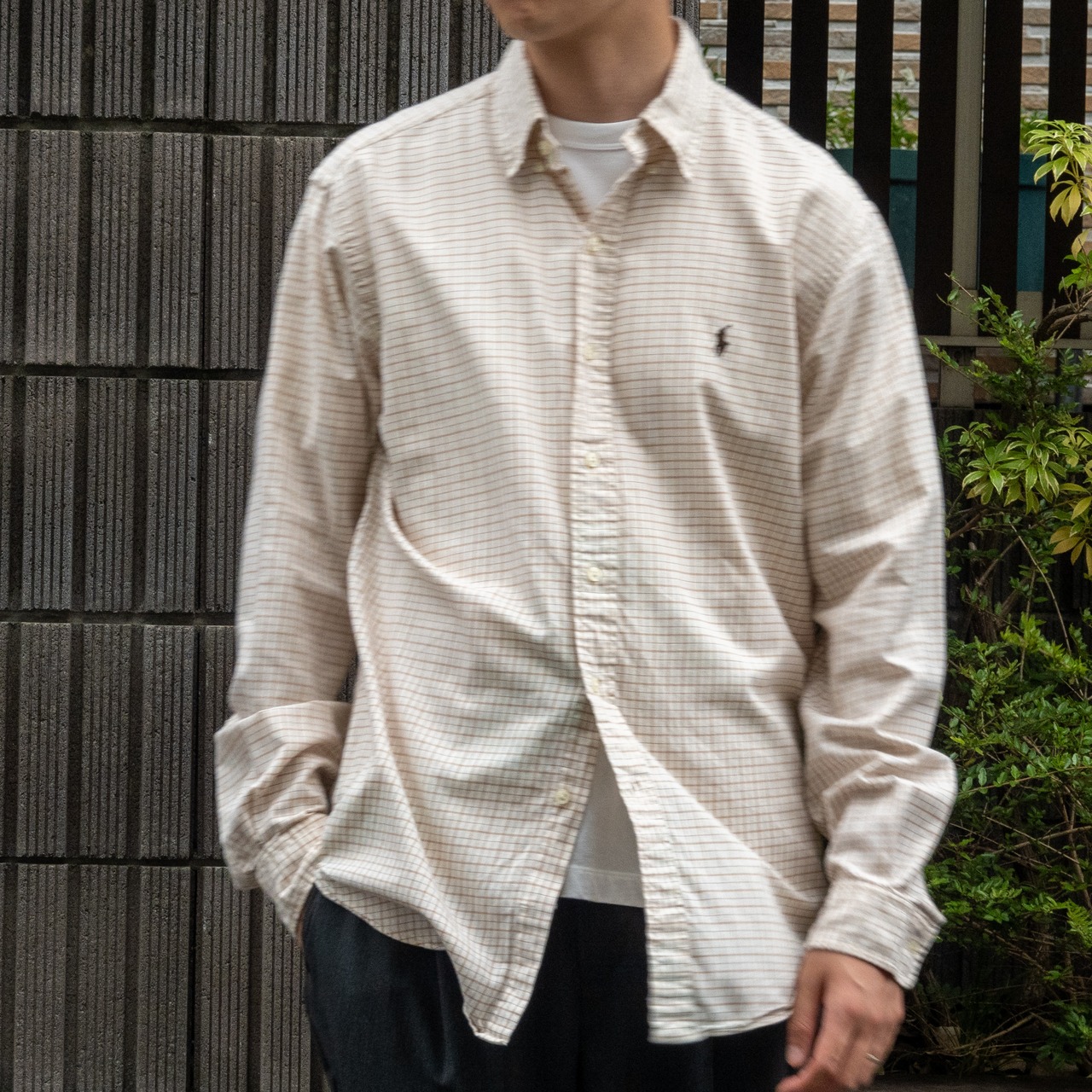 1990’s Ralph Lauren classic fit check BD shirt