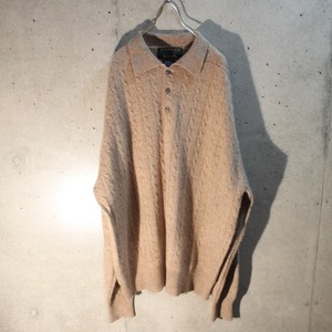 Cashmere Knit Polo 