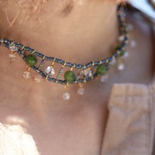 Enbu 炎舞 チョーカー (ブレスレット)/ Purple