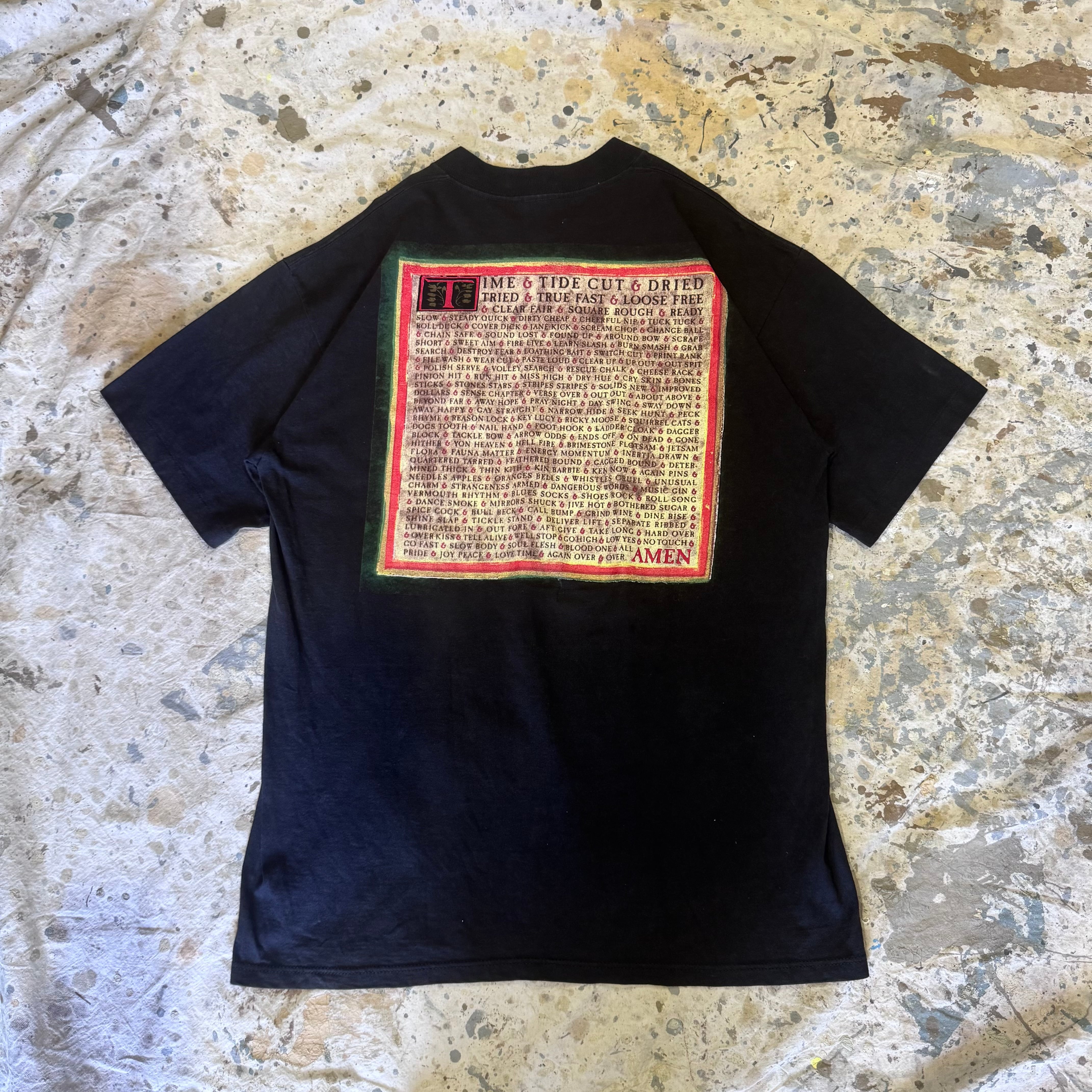 90s RUSH Tシャツ Counterparts バンドT うさぎ ブラック XL | 古着屋
