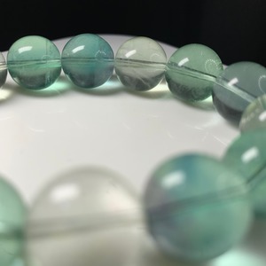 b170 大玉フローライトブレスレット