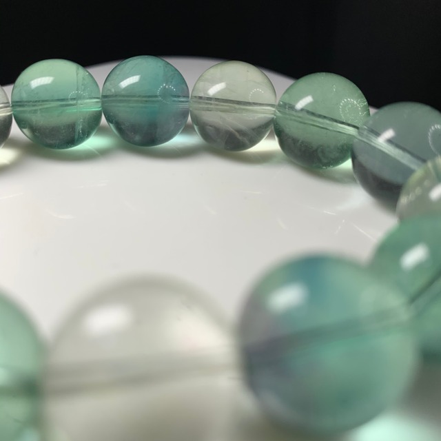 b170 大玉フローライトブレスレット