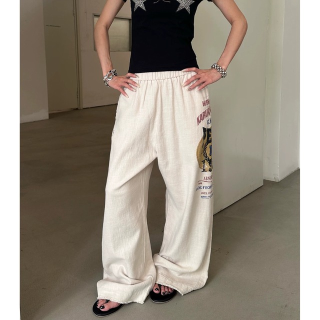 retro graphic pants　レトログラフィックパンツ　J2092