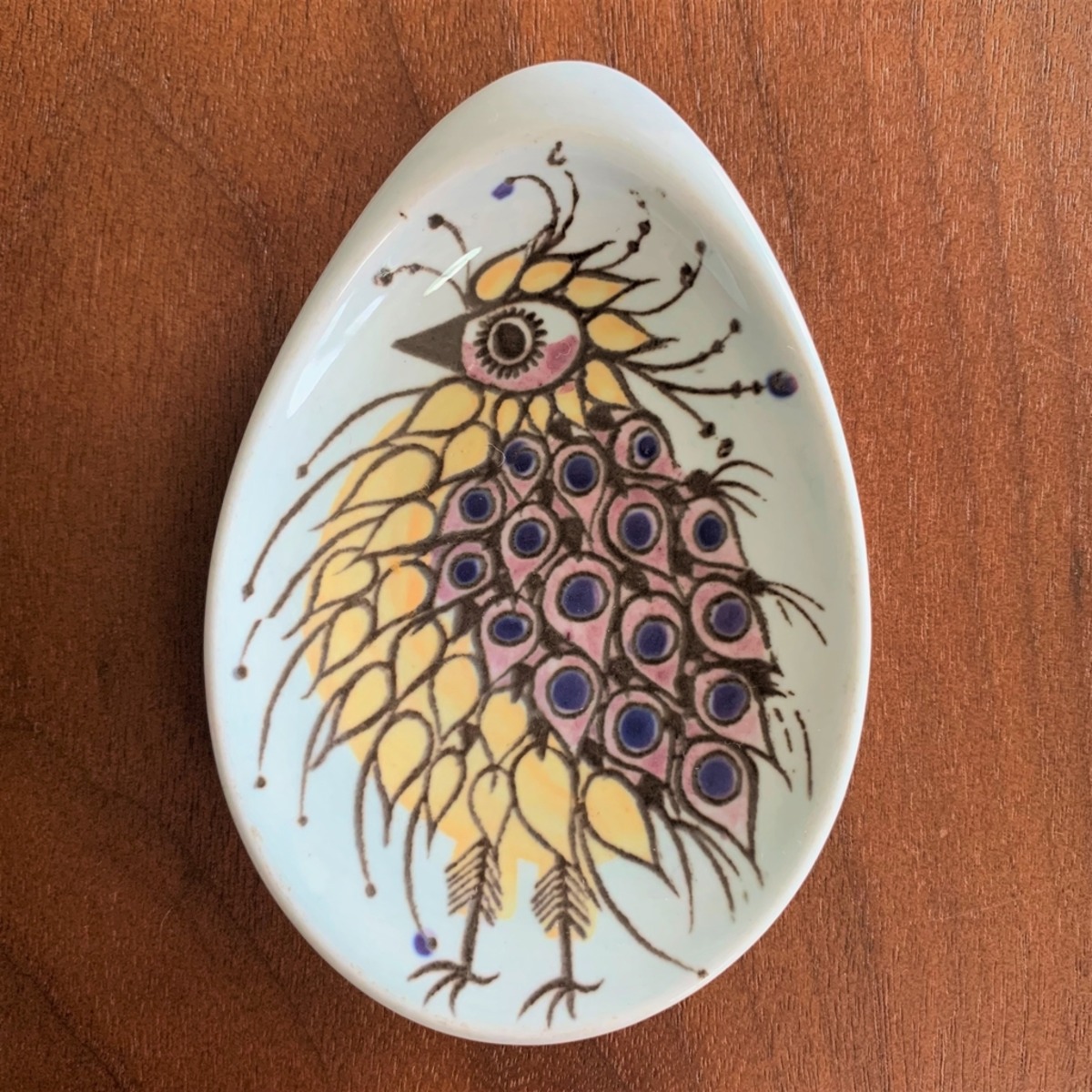 ロイヤルコペンハーゲン テネラ ビンテージ 鳥の絵柄の小皿 / Vintage 