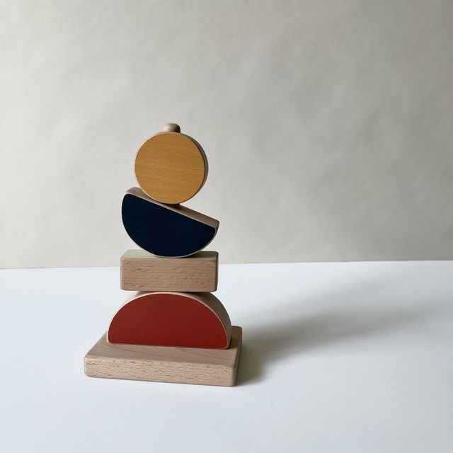 【the wandering workshop】wooden Landscape stacking toy