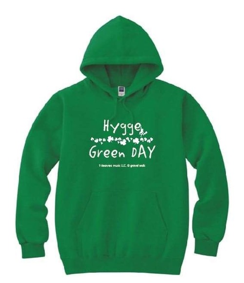 【パーカー】hygge Green DAY  全2色