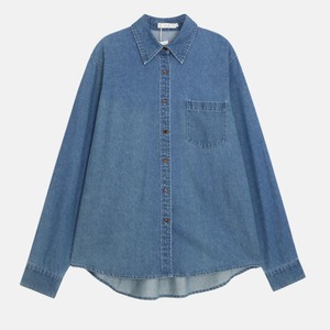 long sleeve denim shirt J00161