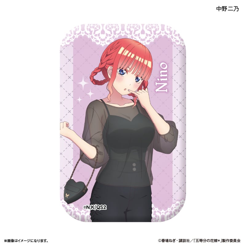 TVスペシャルアニメ「五等分の花嫁*」 スタンド缶バッジ 中野二乃