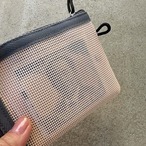 [WEEKENDER] PVC MESH MULTI CASE/GREEN/マルチケース/財布