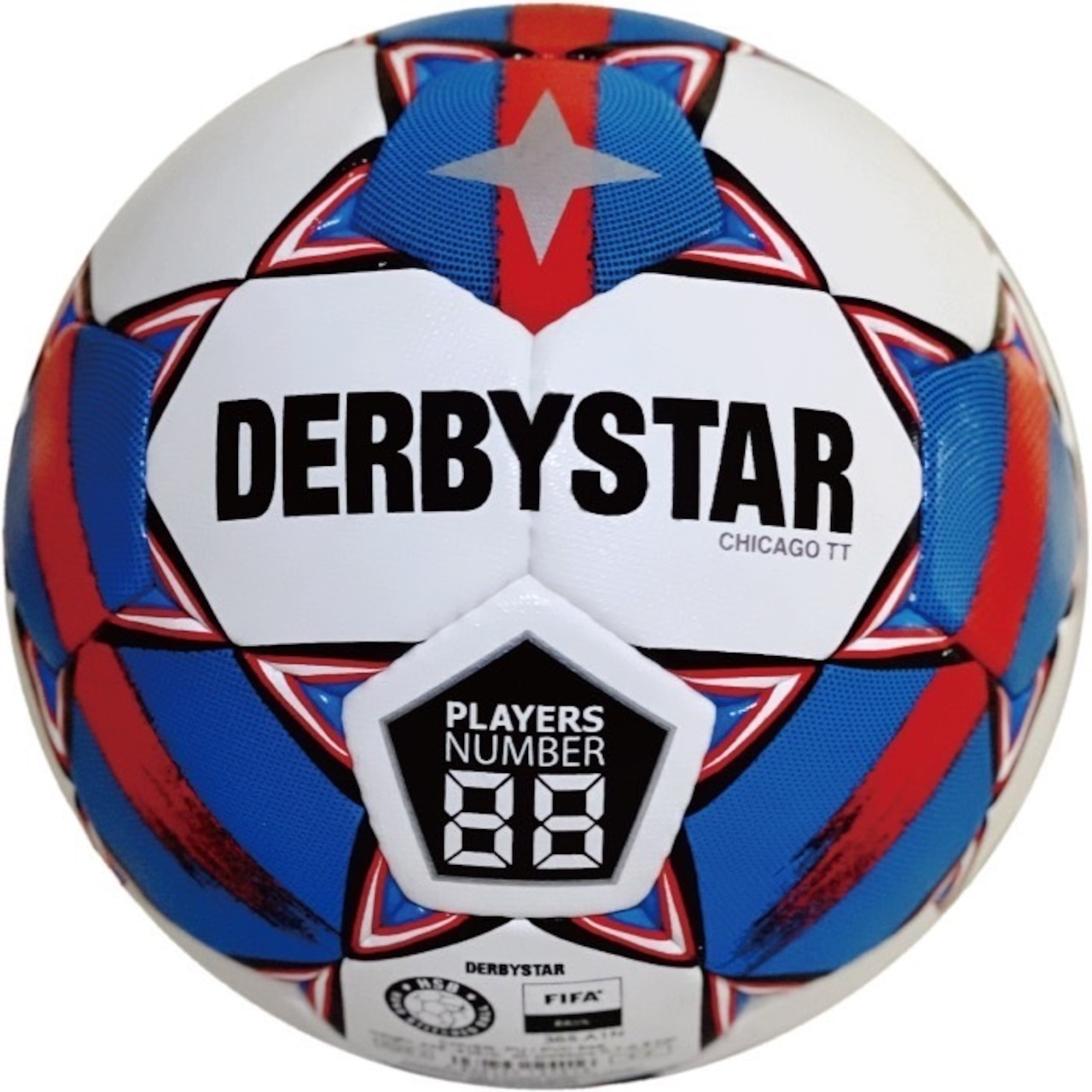 【公式】DERBYSTAR(ダービースター) サッカーボール 5号球 CHICAGO(シカゴ) TT BB3 FIFA BASIC 日本オリジナルカラー 中学生 高校生 社会人用 Nr.1139502163