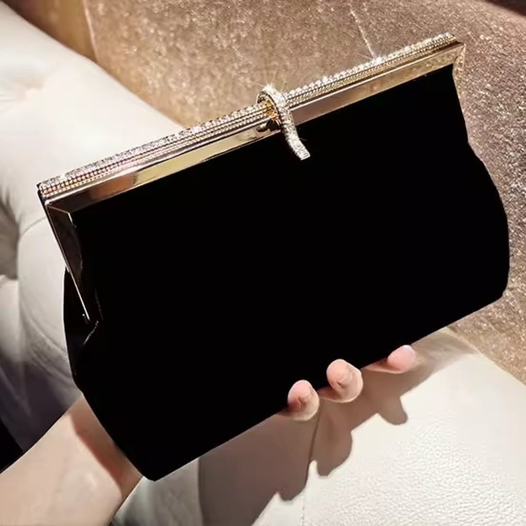 Rhinestone Clutch Bag V2275