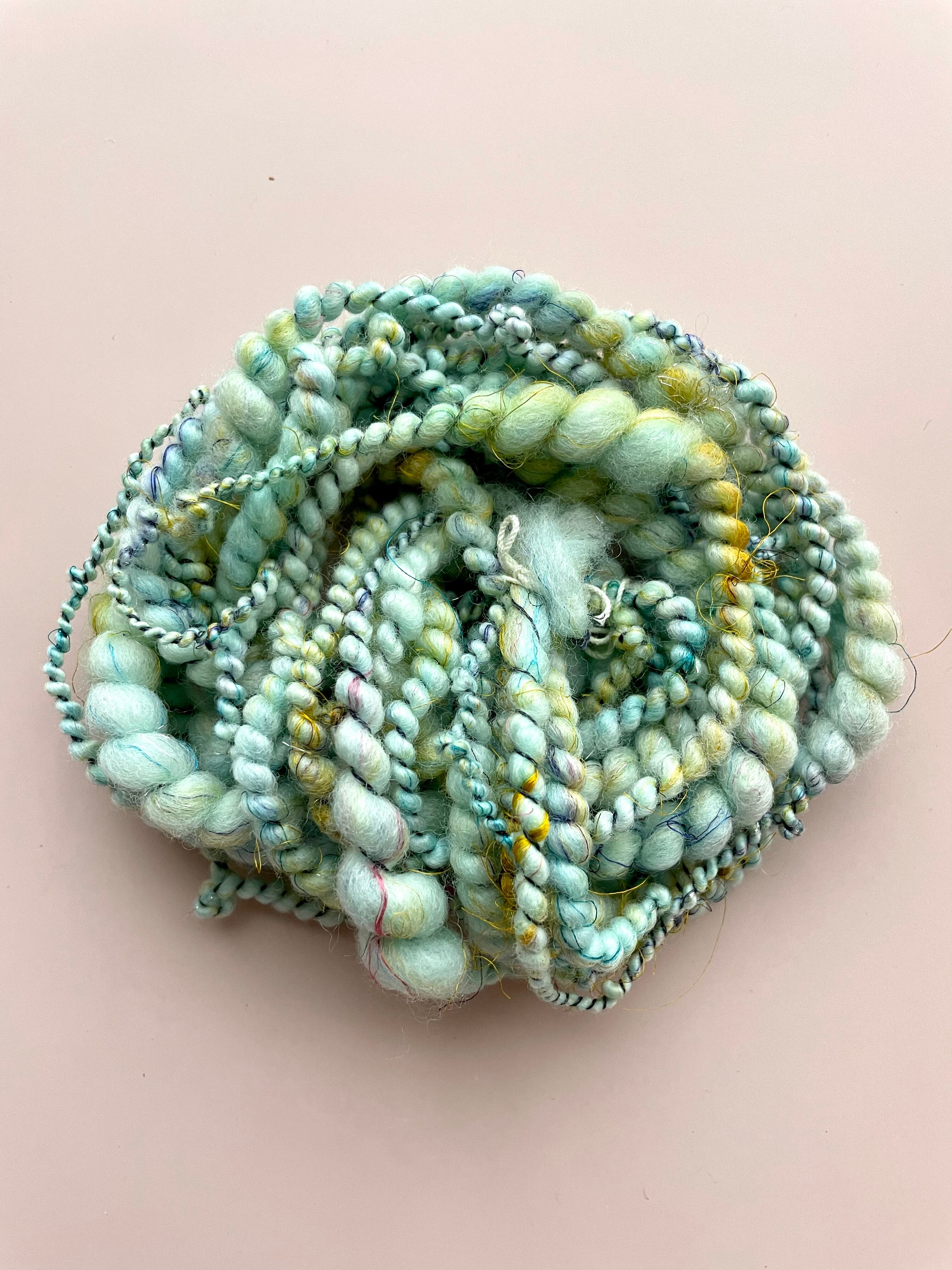 アートヤーン  手紡ぎ糸