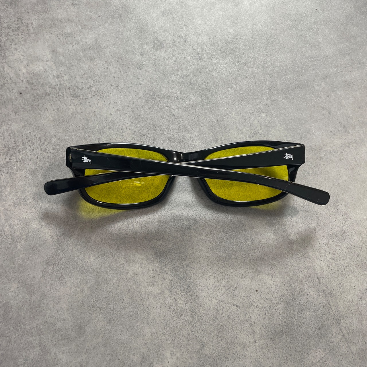 90s OLD STUSSY michael eyegear サングラス 黄色 | SALONE